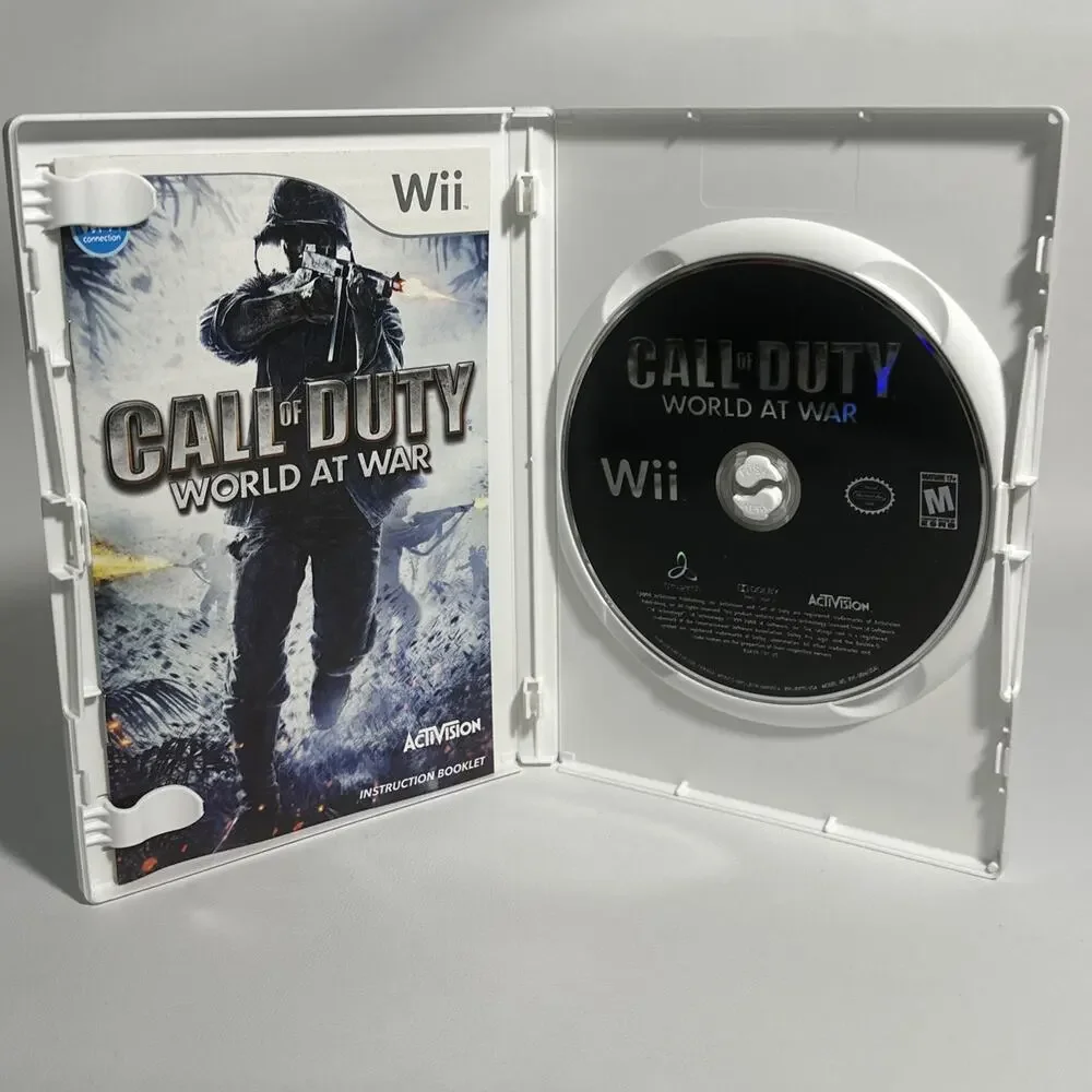 Activision Call of Duty: World at War First-Person Shooter for Nintendo Wii 2008